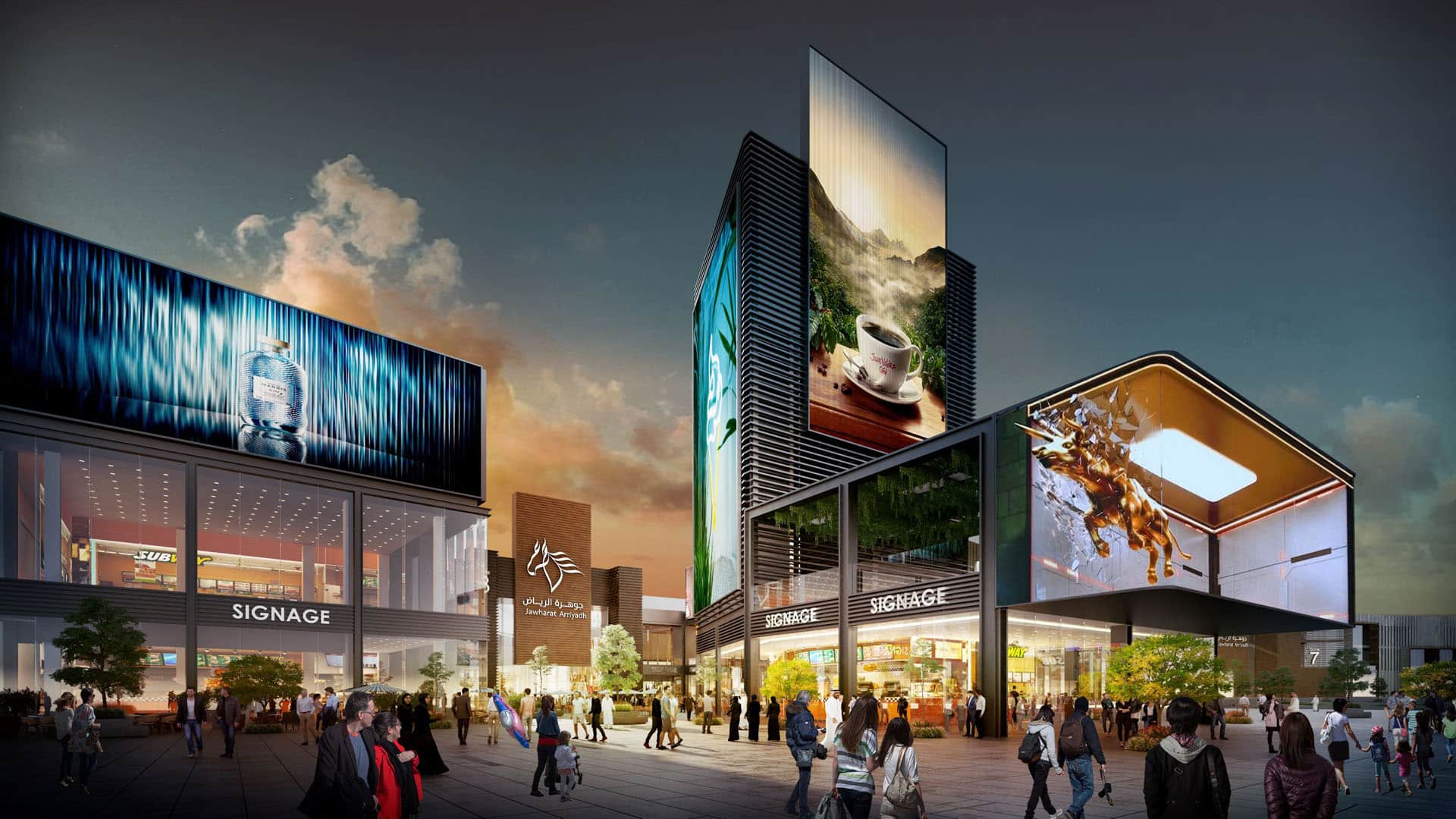Jawharat Mall Riyadh Lynx Contracting
