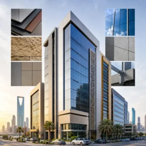 Facade and Cladding Materials for Commercial Buildings in Saudi Arabia