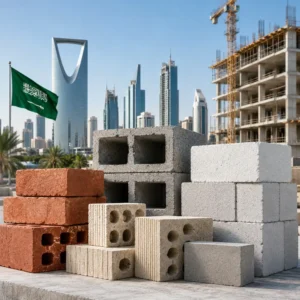 Types of Bricks and Building Blocks Used in Saudi Construction: Pros, Cons, and Best Uses
